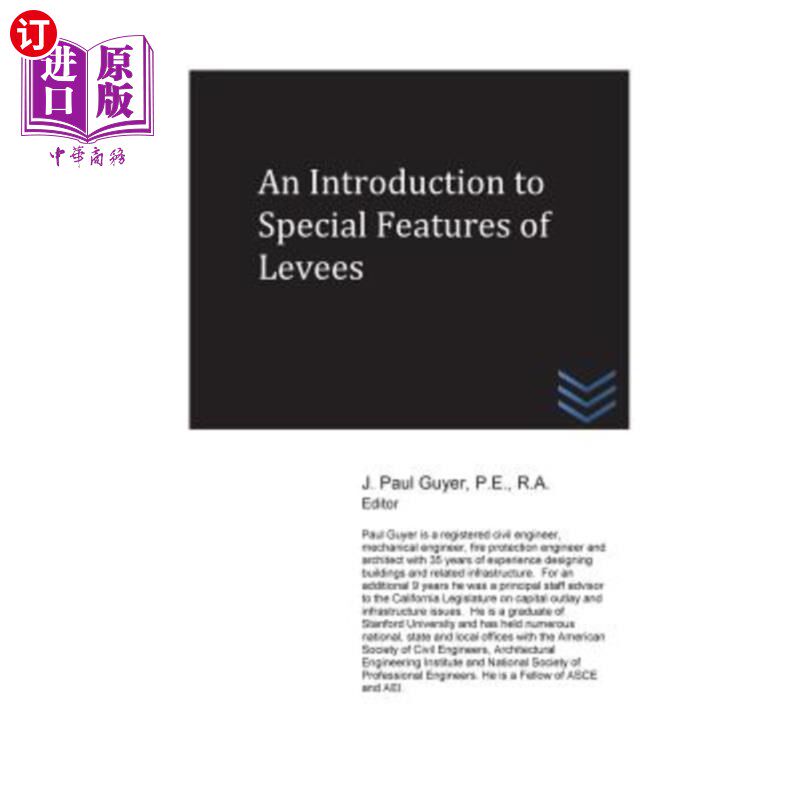 海外直订An Introduction to Special Features of Levees 堤防特点介绍