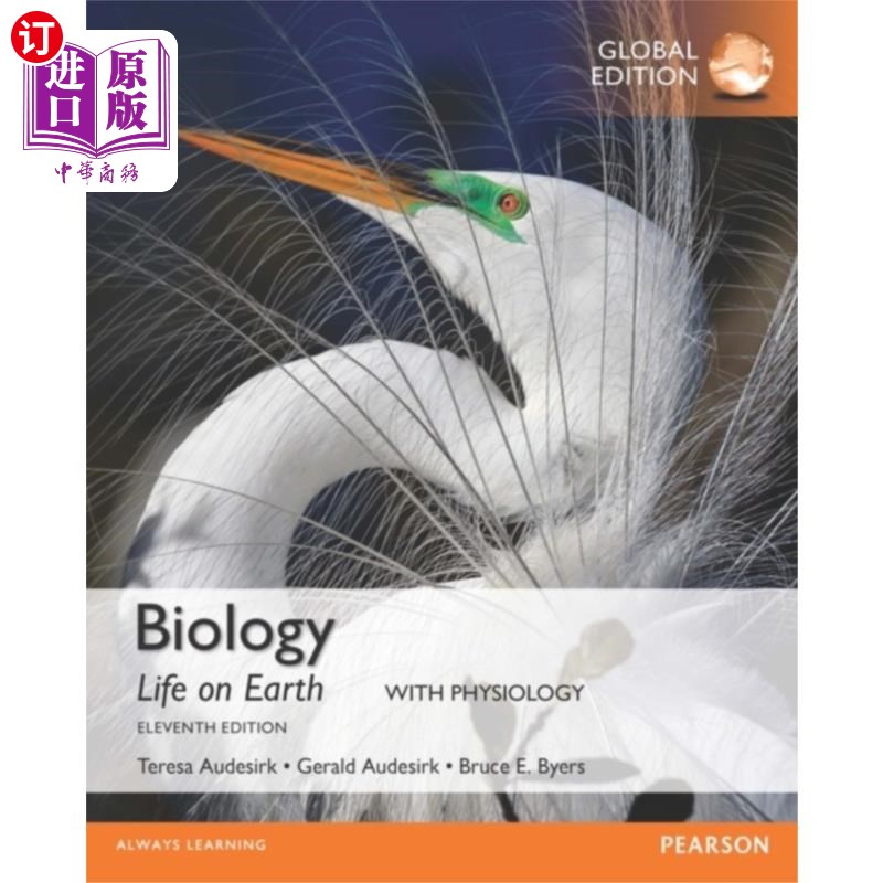 海外直订Biology: Life on Earth with Physiology, Global E... 生物学:地球上的生命与生理学，全球版