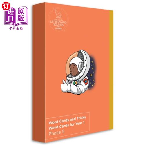海外直订Word Cards and Tricky Word Cards for Year 1 (rea...