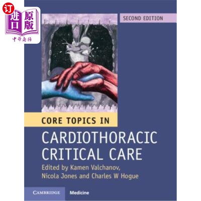 海外直订医药图书Core Topics in Cardiothoracic Critical Care 心胸重症监护的核心课题