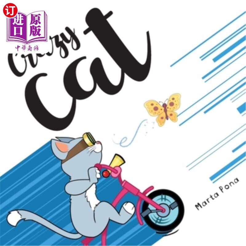 海外直订crazy cat 疯猫