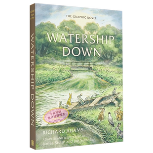 兔子共和国 图像小说 Watership Down The Graphic Novel 英文原版 Richard Adams James Sturm 绘本小说【中商原版】