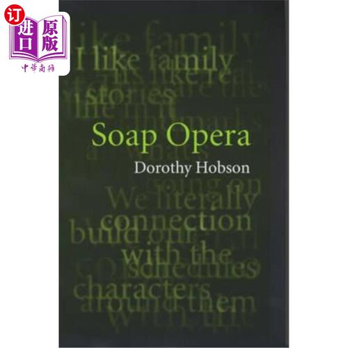 海外直订Soap Opera 肥皂剧