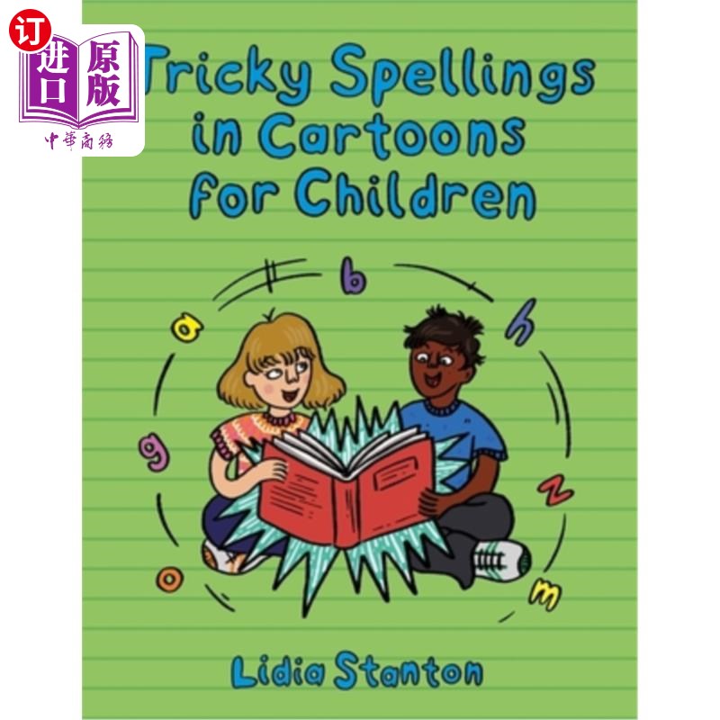 海外直订Tricky Spellings in Cartoons for Children: Us Edition 儿童卡通中的棘手拼写:美国版