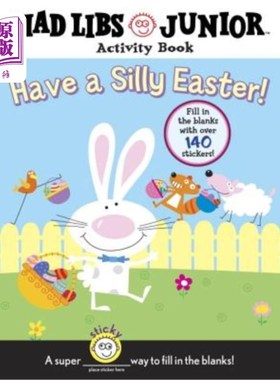 海外直订Have a Silly Easter!: Mad Libs Junior Activity Book [With 140 Fill in the Blanks 过一个愚蠢的复活节！：Mad