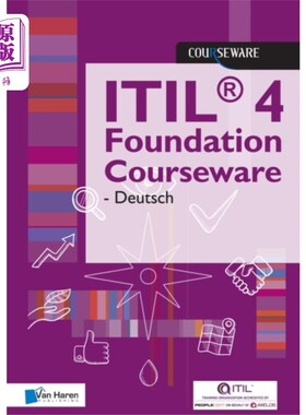 海外直订ITIL(R) 4 Foundation Courseware - Deutsch ITIL(右)4基础课程