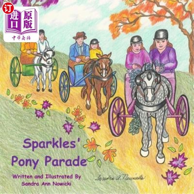 海外直订Sparkles' Pony Parade 闪闪的小马游行
