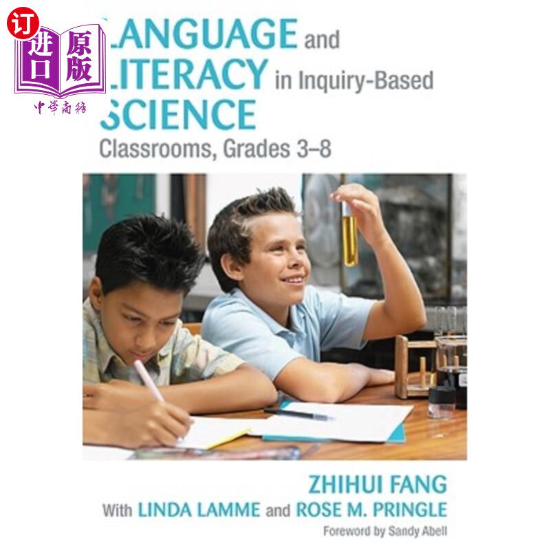 海外直订Language and Literacy in Inquiry-Based Science Classrooms, Grades 3-8 3-8年级探究性科学教室的语言和识字能力