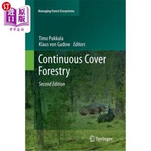海外直订Continuous Cover Forestry 连续覆盖林业