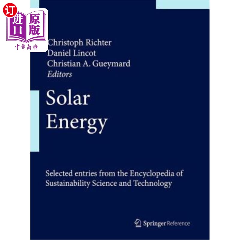 海外直订Solar Energy 太阳能