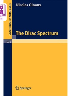 海外直订The Dirac Spectrum 狄拉克光谱
