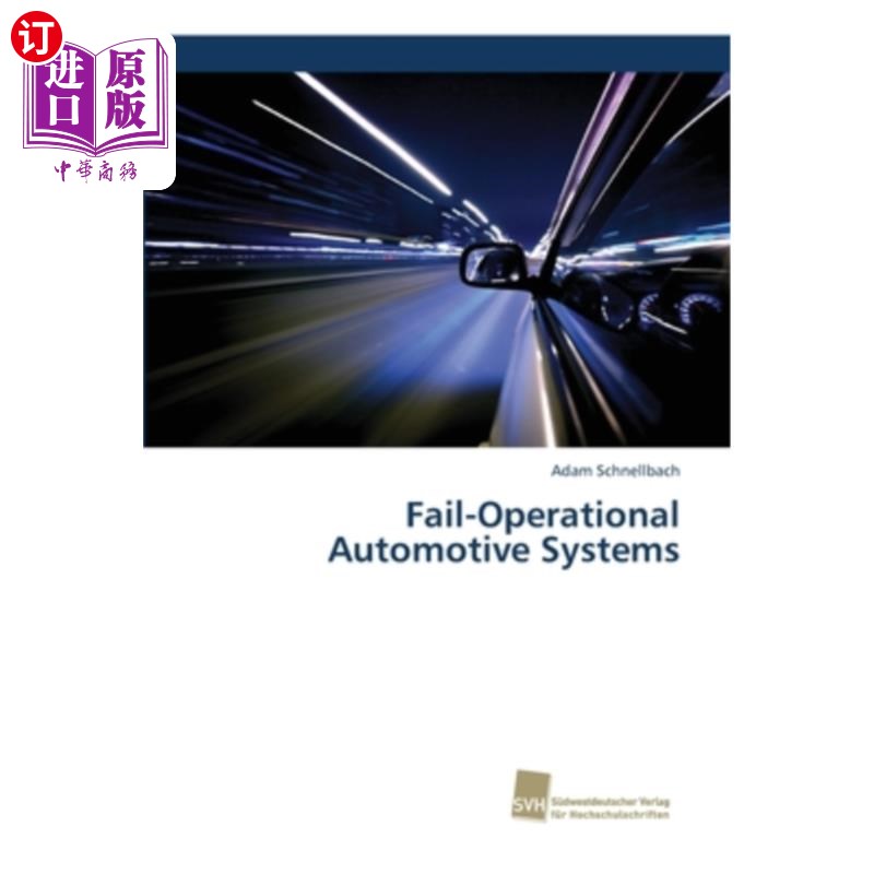 海外直订Fail-Operational Automotive Systems 操作失败汽车系统