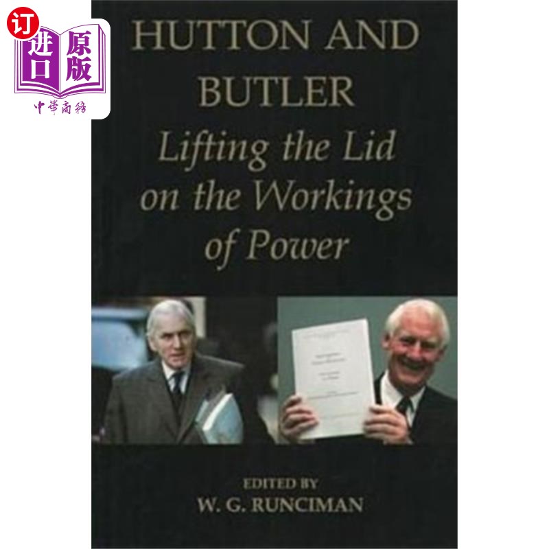 海外直订Hutton and Butler 赫顿和巴特勒