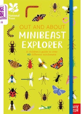 海外直订National Trust: Out and About Minibeast Explorer 国家信托:外出和关于迷你兽探险家