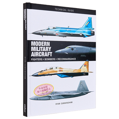 预售 现代军用飞机 Modern Military Aircraft 英文原版 Ryan Cunningham 人文社科 兵种与兵团【中商原版】