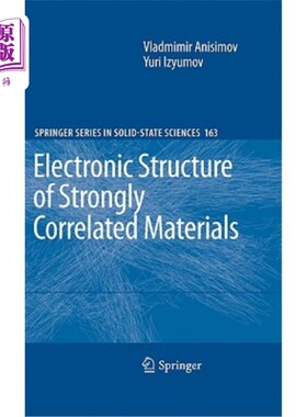 海外直订Electronic Structure of Strongly Correlated Materials 强关联材料的电子结构