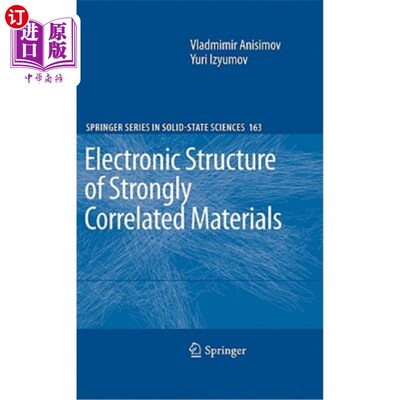 海外直订Electronic Structure of Strongly Correlated Materials 强关联材料的电子结构