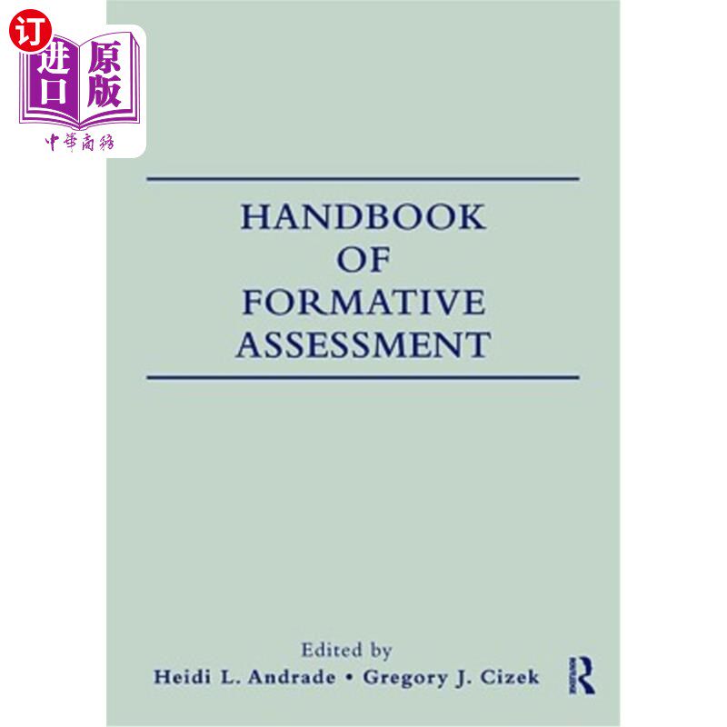 海外直订Handbook of Formative Assessment 形成性评价手册