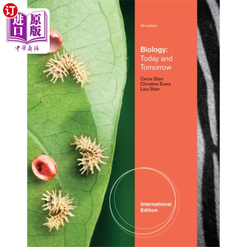 海外直订Biology Today and Tomorrow with Physiology, International Edition 《今日与明日生物学与生理学》，国际版