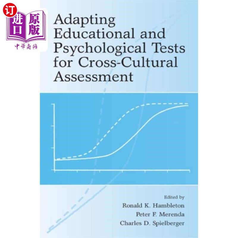 海外直订Adapting Educational and Psychological Tests for... 适应跨文化评估的教育和心理测试