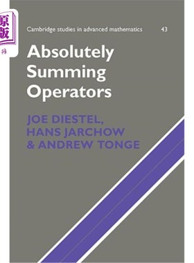 海外直订Absolutely Summing Operators 绝对求和运算符