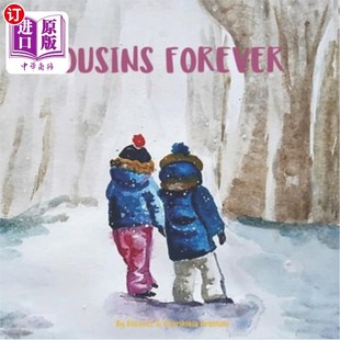 海外直订Cousins Forever: A children's book about family, languages, distance, online com 《表亲永远》:一本关于家庭