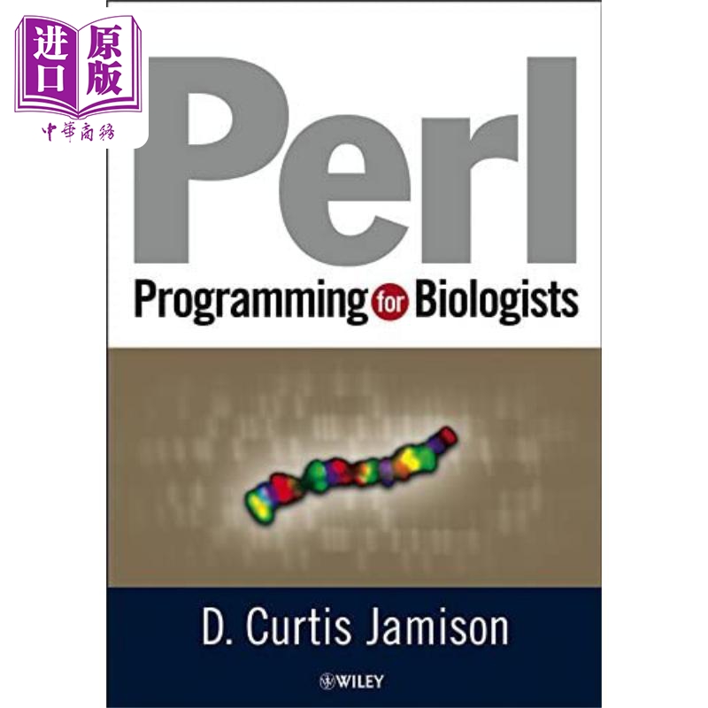 现货 为生物学家的Perl编程 Perl Programming For Biologists 英文原版 DC Jamison【中商原版】