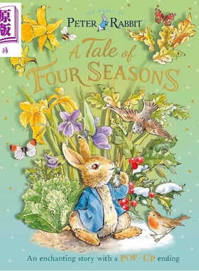预售 立体书 彼得兔四季的故事 Peter Rabbit A Tale of Four Seasons 英文原版 儿童立体绘本 图画故事书 进口童书【中商原版】