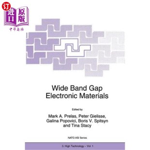 Electronic 海外直订Wide Gap 宽频带隙电子材料 Band Materials