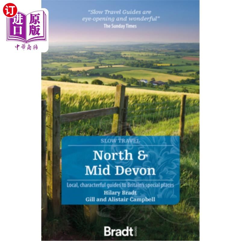 海外直订North and Mid Devon: Local, Characterful Guides to Britain's Special Places 德文郡北部和中部:英国特色地方特
