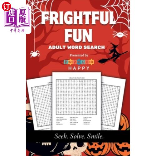 海外直订Frightful Fun 可怕的乐趣