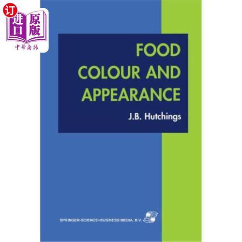 海外直订Food Colour and Appearance 食品颜色和外观