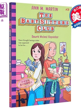 保姆俱乐部31 道恩邪恶的继妹 Dawns Wicked Stepsister The Baby-sitters Club #31 英文原版 Ann M Martin 【中商原版】