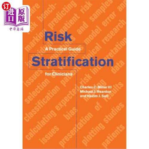 海外直订医药图书Risk Stratification: A Practical Guide for Clinicians 风险分层：临床医生的实用指南