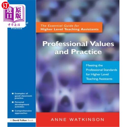 海外直订Professional Values and Practice: The Essential Guide for Higher Level Teaching  职业价值观与实践：高级助教