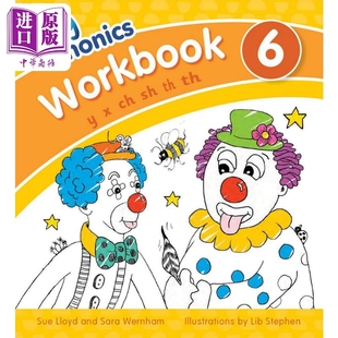 新版 Phonics EDITION Jolly 英文原版 中商原版 教材教辅参考书 Workbook NEW 进口图书 快乐自然拼读练习册6