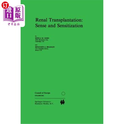 海外直订医药图书Renal Transplantation: Sense and Sensitization 肾移植：感觉和致敏