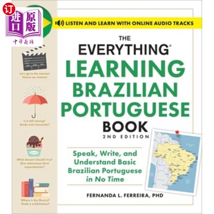 Edition Everything Book 海外直订The Speak The Brazilian Learning Everyt Portuguese Write 2nd