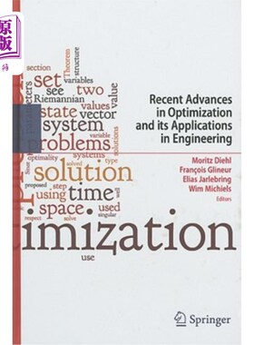 海外直订Recent Advances in Optimization and Its Applications in Engineering 最优化及其在工程中的应用研究进展