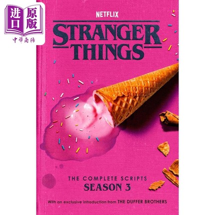 怪奇物语剧本书3 英文原版 Stranger Things Scripts 怪奇物语周边 可搭怪奇物语立体书怪奇物语设定集小说 怪奇物语官方周边