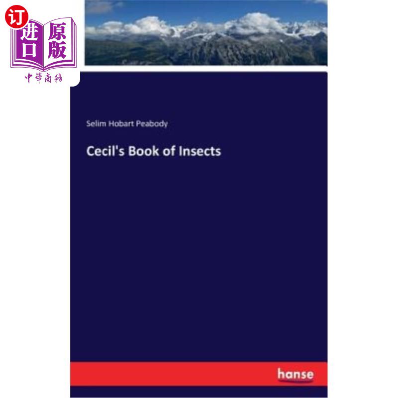 海外直订Cecil's Book of Insects 塞西尔的昆虫书