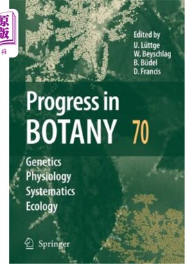 海外直订Progress in Botany 70 植物学进展70