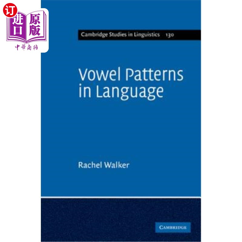 海外直订Vowel Patterns in Language 语言中的元音模式