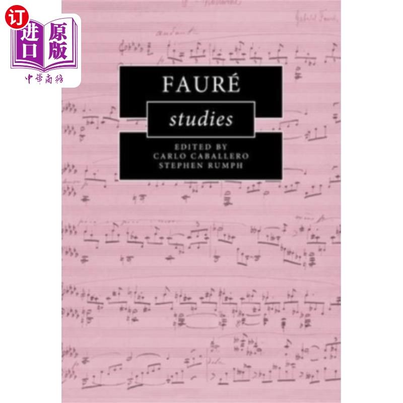 海外直订Faure Studies 福尔的研究