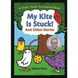 Salina Yoon My Kite Is Stuck And Other Stories 农场三小只 我的风筝卡住了 英文原版儿童绘本 动物故事图画书【中商原版?