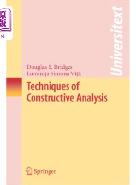 海外直订Techniques of Constructive Analysis 建设性分析技术