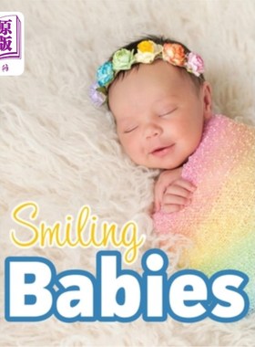 海外直订医药图书Smiling Babies: A Picture Book With Easy-To-Read Text 微笑的婴儿:一本带有易读文本的图画书