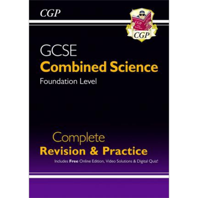 CGP New GCSE Combined Science Foundation Complete Revision & Practice GCSE 综合科学基础完整的修订和实践【中商原版】