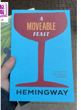 预售 海明威 流动的盛宴 英文原版 Hemingway Moveable Feast Ernest Hemingway【中商原版】