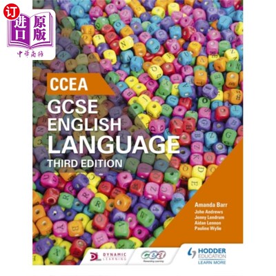 海外直订CCEA GCSE English Language, Third Edition Student Book CCEA GCSE英语，第三版学生用书